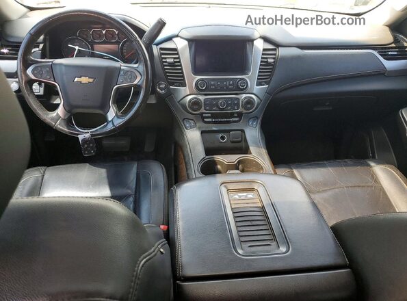 1GNSKHKC4GR442589 2016 CHEVROLET SUBURBAN White Вид панелі приладів