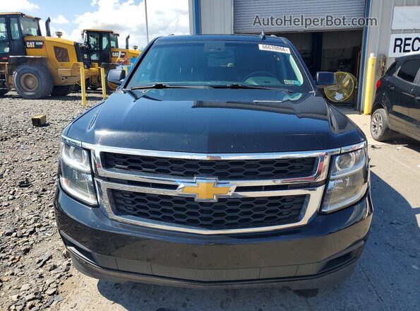 1GNSKHKC4JR358764 2018 CHEVROLET SUBURBAN Black Widok tylnych siedzeń
