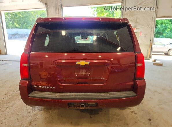 1GNSKHKC5GR161014 2016 CHEVROLET SUBURBAN Maroon Rear view
