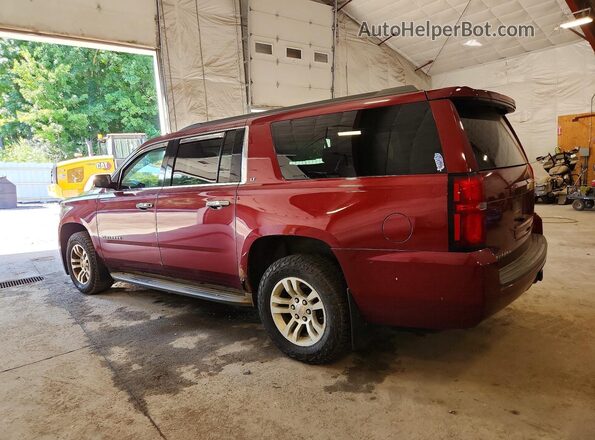 1GNSKHKC5GR161014 2016 CHEVROLET SUBURBAN Maroon Rear left