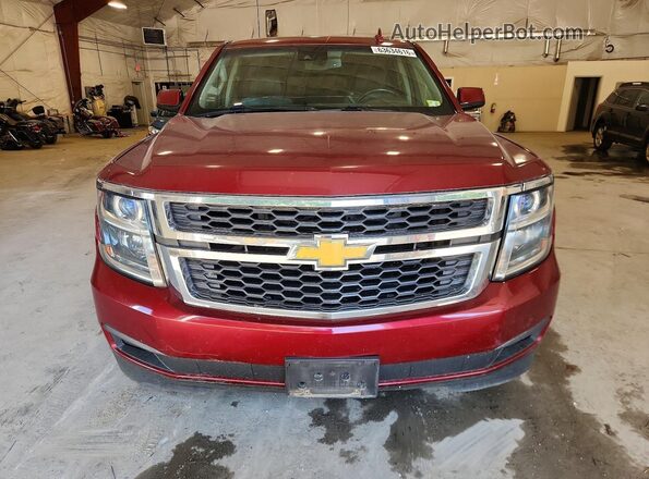 1GNSKHKC5GR161014 2016 CHEVROLET SUBURBAN Maroon Front view
