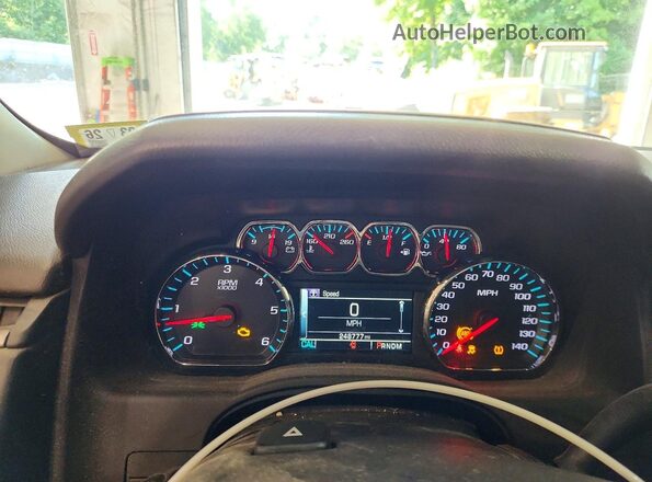 1GNSKHKC5GR161014 2016 CHEVROLET SUBURBAN Maroon Instrument cluster view
