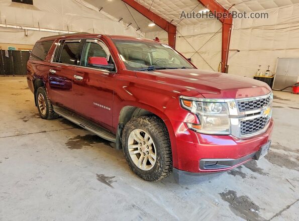 1GNSKHKC5GR161014 2016 CHEVROLET SUBURBAN Maroon Front right
