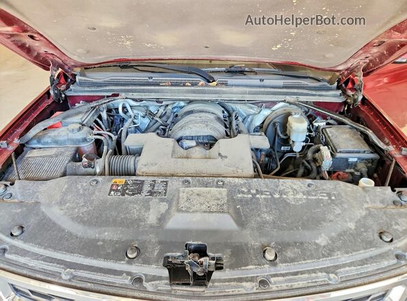 1GNSKHKC5GR161014 2016 CHEVROLET SUBURBAN Maroon Engine compartment view