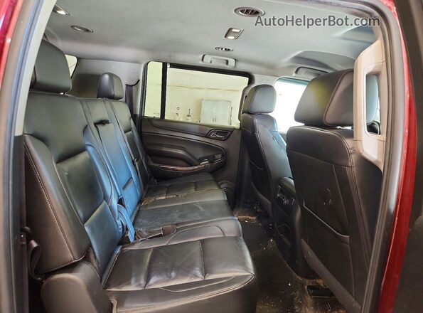 1GNSKHKC5GR161014 2016 CHEVROLET SUBURBAN Maroon Rear interior view
