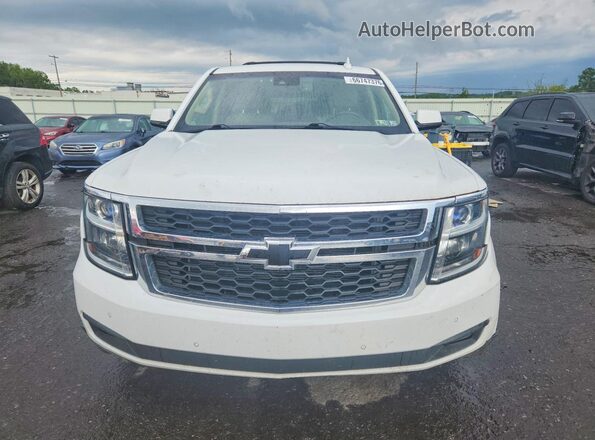 1GNSKHKC7GR340784 2016 CHEVROLET SUBURBAN White Widok tylnych siedzeń