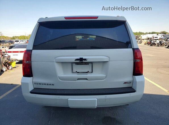 1GNSKHKC7JR190800 2018 CHEVROLET SUBURBAN White Vista trasera