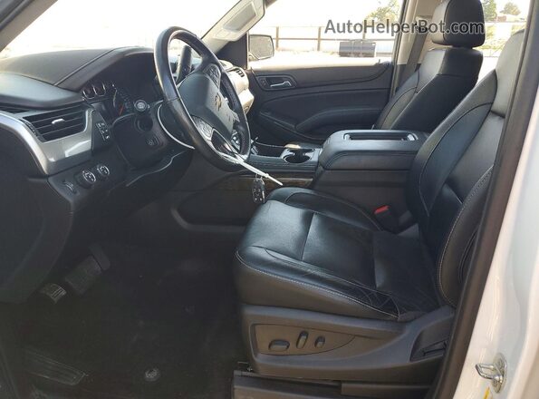 1GNSKHKC7JR190800 2018 CHEVROLET SUBURBAN White Vista interior delantera