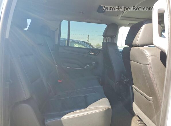 1GNSKHKC7JR190800 2018 CHEVROLET SUBURBAN White Vista interior trasera