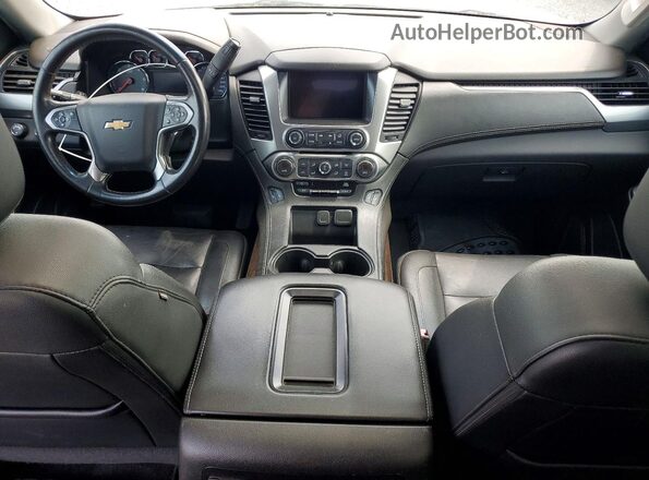 1GNSKHKC7LR245264 2020 CHEVROLET SUBURBAN Серый Вид панели приборов