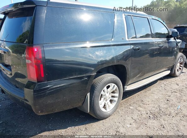 1GNSKHKC8GR432048 2016 CHEVROLET SUBURBAN Черный Задняя правая четверть