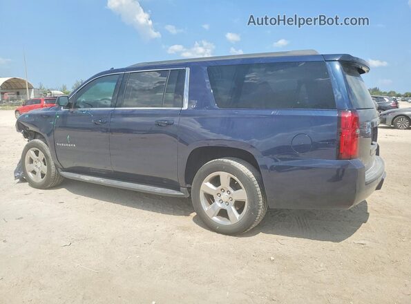 1GNSKHKC8JR130962 2018 CHEVROLET SUBURBAN Синий Задняя левая четверть