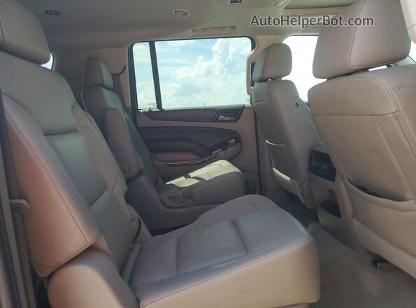 1GNSKHKC8JR130962 2018 CHEVROLET SUBURBAN Синий Вид задней части салона