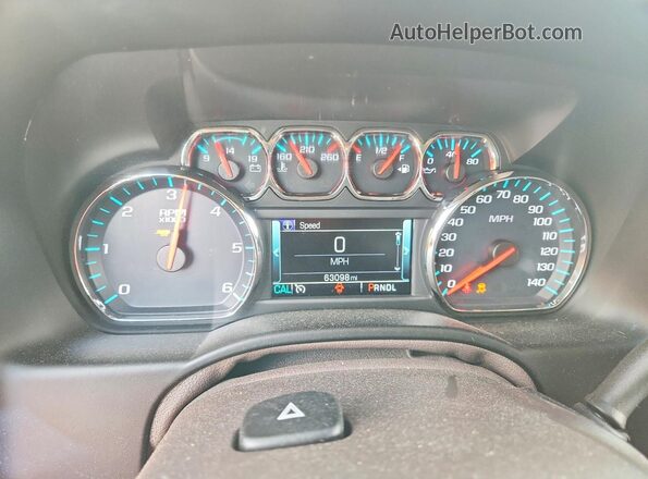 1GNSKHKC8JR130962 2018 CHEVROLET SUBURBAN Синий Вид щитка приборов