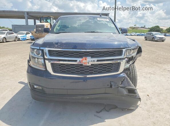 1GNSKHKC8JR130962 2018 CHEVROLET SUBURBAN Синий Вид спереди