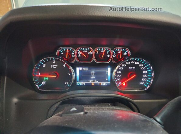 1GNSKHKC8KR261097 2019 CHEVROLET SUBURBAN Серый Вид щитка приборов