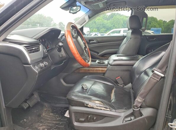 1GNSKHKCXGR174339 2016 CHEVROLET SUBURBAN Black Вид салону спереду
