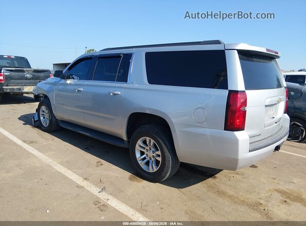 1GNSKHKCXGR371303 2016 CHEVROLET SUBURBAN Silver Trasero izquierdo
