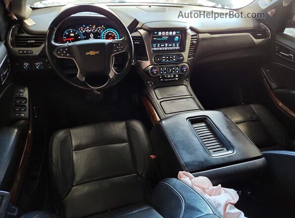 1GNSKJKC2GR387549 2016 CHEVROLET SUBURBAN Black Vista del salpicadero