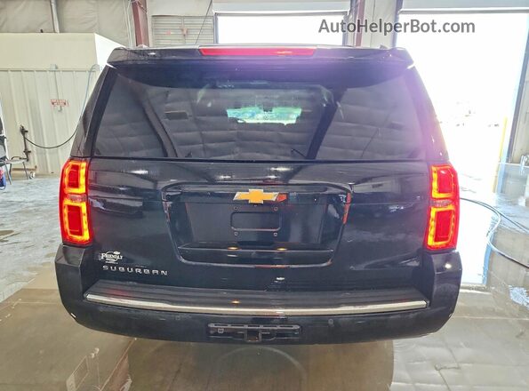 1GNSKJKC2GR387549 2016 CHEVROLET SUBURBAN Black Vista trasera