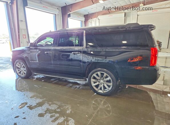 1GNSKJKC2GR387549 2016 CHEVROLET SUBURBAN Black Trasero izquierdo