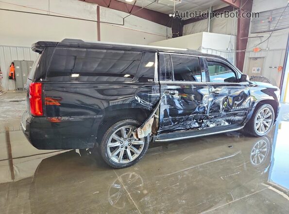 1GNSKJKC2GR387549 2016 CHEVROLET SUBURBAN Black Trasero derecho