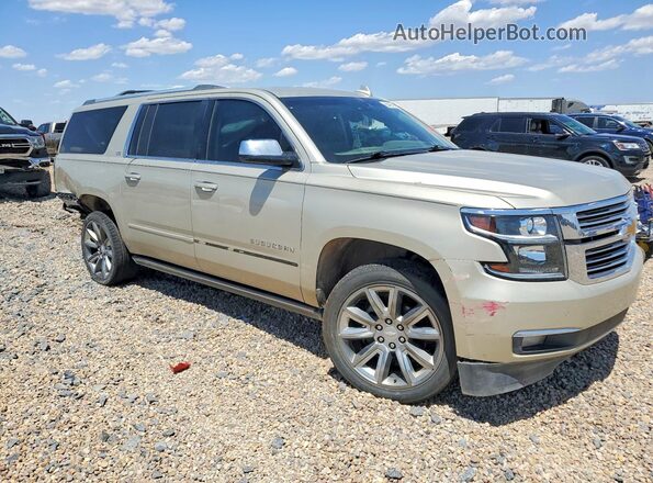 1GNSKJKC4GR100034 2016 CHEVROLET SUBURBAN Gold Przód prawy