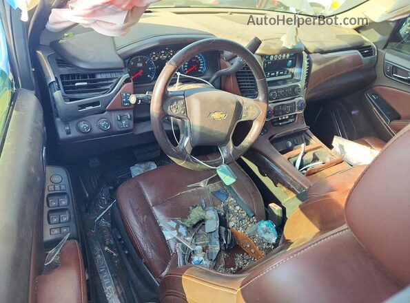 1GNSKJKC4GR100034 2016 CHEVROLET SUBURBAN Gold Widok deski rozdzielczej