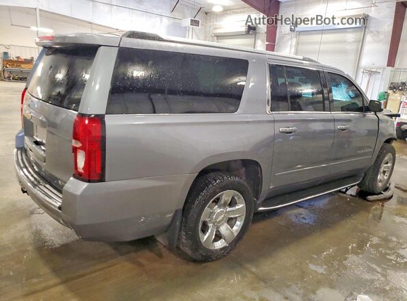 1GNSKJKC4JR387365 2018 CHEVROLET SUBURBAN Gray Задня права чверть