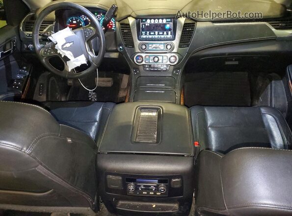 1GNSKJKC4JR387365 2018 CHEVROLET SUBURBAN Gray Вид панелі приладів