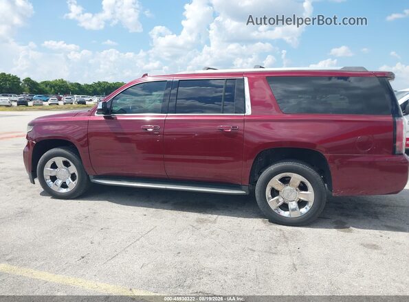 1GNSKJKC7HR146684 2017 CHEVROLET SUBURBAN Красный Панорамный вид салона 360°
