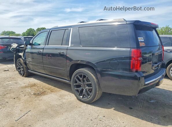 1GNSKJKCXGR211123 2016 CHEVROLET SUBURBAN Black Trasero izquierdo