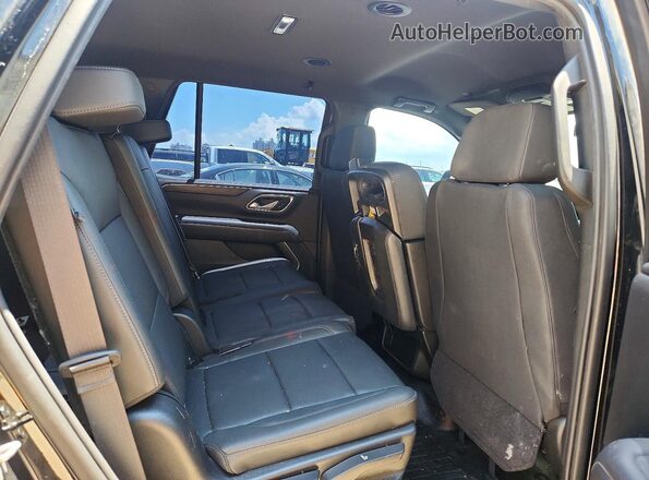1GNSKLED0MR355937 2021 CHEVROLET TAHOE Black Rear interior view