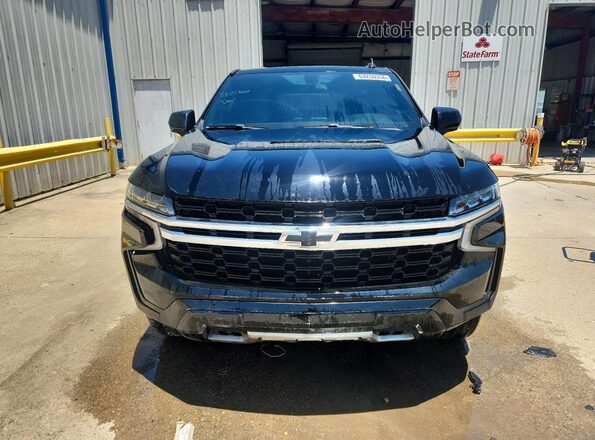 1GNSKLED0MR355937 2021 CHEVROLET TAHOE Black Front view