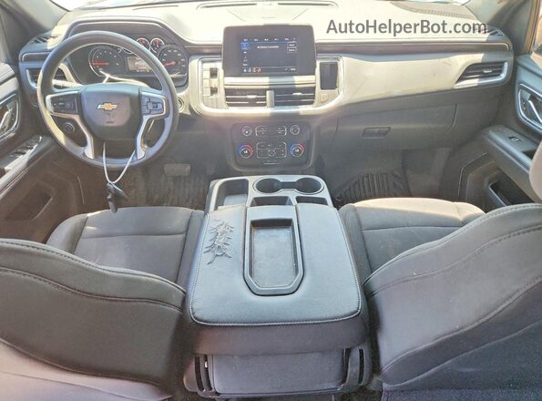 1GNSKLED0MR355937 2021 CHEVROLET TAHOE Black Dashboard view