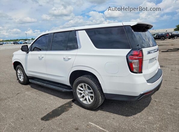 1GNSKLED0PR177323 2023 CHEVROLET TAHOE White Задня ліва чверть