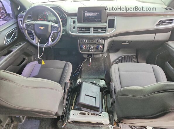 1GNSKLED0PR177323 2023 CHEVROLET TAHOE White Вид панелі приладів