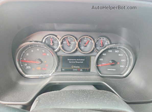 1GNSKLED0PR177323 2023 CHEVROLET TAHOE White Вид щитка приладів