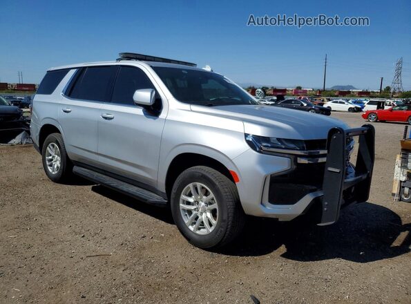 1GNSKLED0PR182151 2023 CHEVROLET TAHOE Серебряный Передняя правая четверть