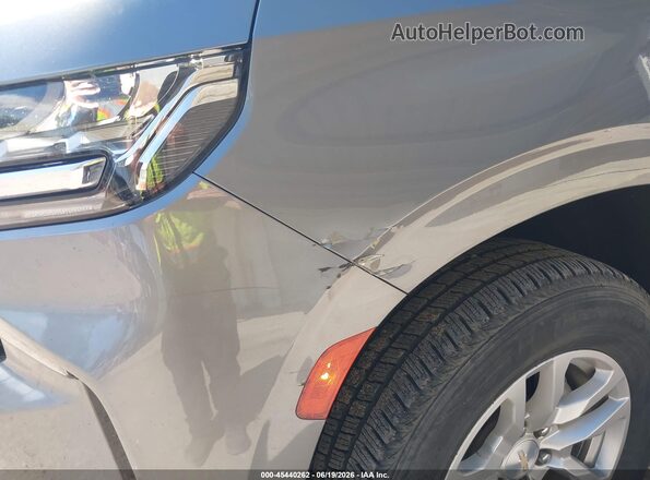 1GNSKLED6NR237215 2022 CHEVROLET TAHOE Gray Vista frontal