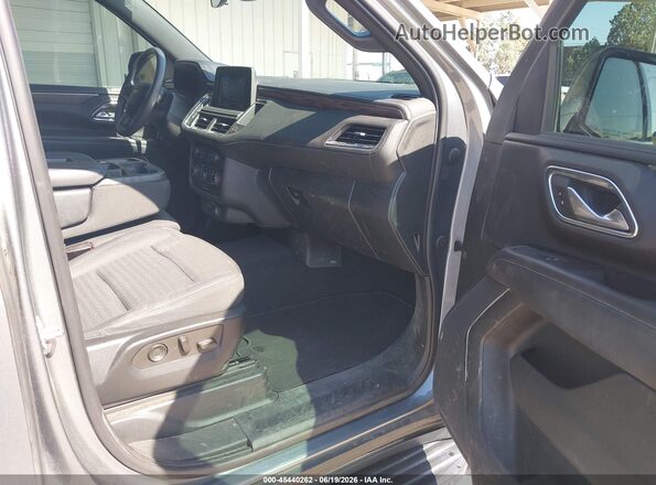 1GNSKLED6NR237215 2022 CHEVROLET TAHOE Gray Vista interior delantera