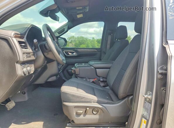 1GNSKLED6PR150241 2023 CHEVROLET TAHOE Silver Front interior view