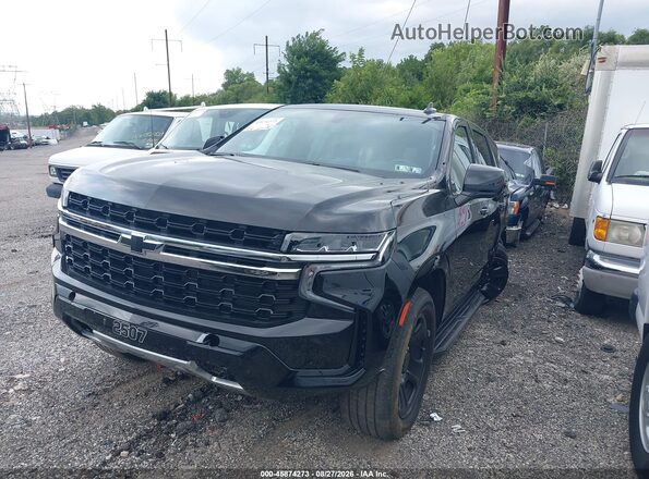 1GNSKLED7RR321257 2024 CHEVROLET TAHOE Black Առջևի ձախ երեք քառորդ տեսարան