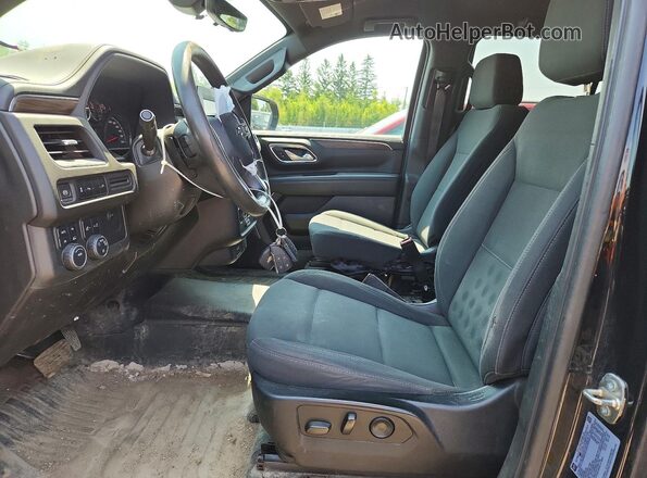1GNSKLED9MR477244 2021 CHEVROLET TAHOE Black Սալոնի դիմացի տեսք
