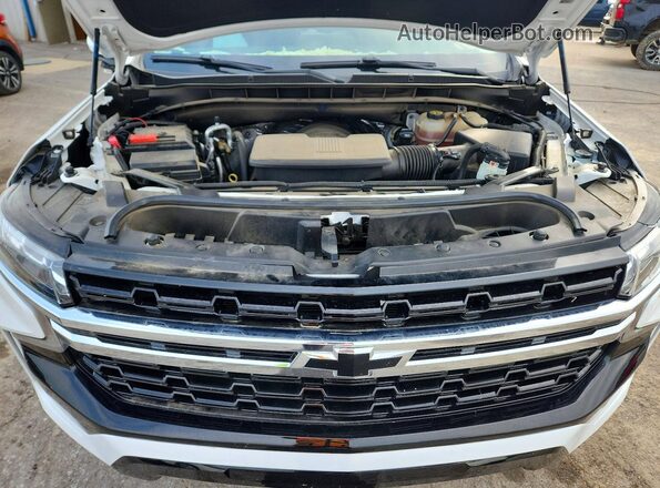 1GNSKLEDXNR239131 2022 CHEVROLET TAHOE White Вид підкапотного простору