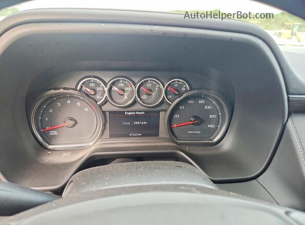1GNSKLEDXNR239131 2022 CHEVROLET TAHOE White Вид щитка приладів