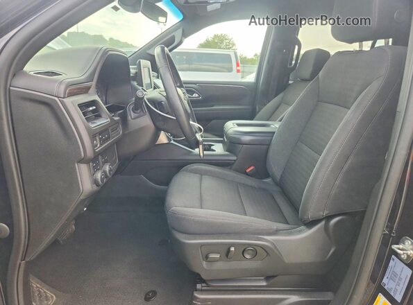 1GNSKMKD0PR199879 2023 CHEVROLET TAHOE Black წინა სალონის ხედი