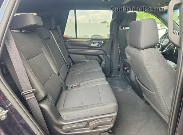 1GNSKMKD0PR199879 2023 CHEVROLET TAHOE Black უკანა სალონის ხედი