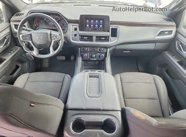 1GNSKMKD0PR199879 2023 CHEVROLET TAHOE Black წინა პანელის ხედი