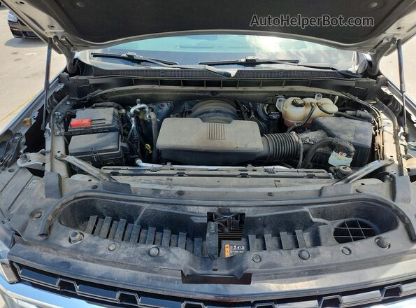 1GNSKMKD2PR308343 2023 CHEVROLET TAHOE Charcoal Engine compartment view